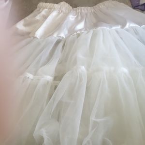 white petticoat